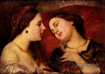  Mlle Tableaux - Mlle Georgina Treherne George Frederic Watts